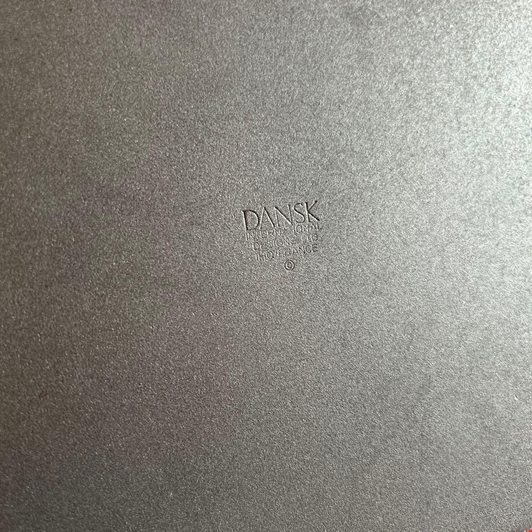 166◆DANSK 27cm ラージベイカー　両手鍋　スクエア型　赤いホーロー