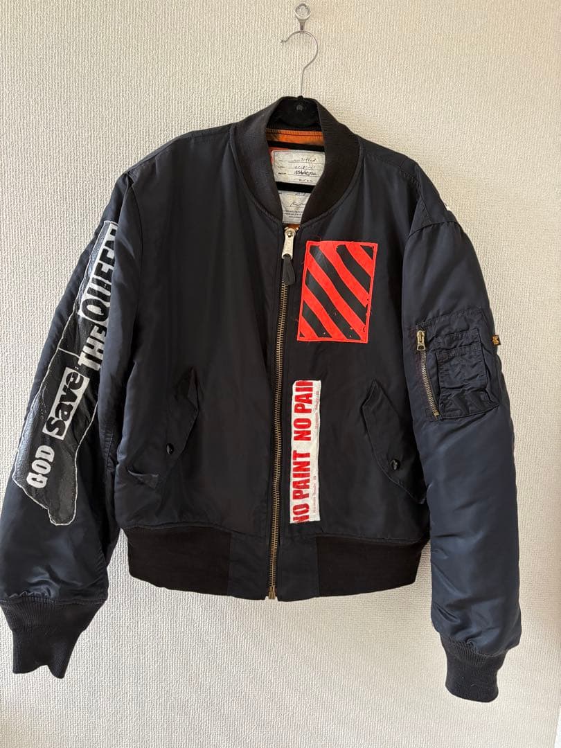 Ryuji Kamiyama神山隆二 / カスタムMA-1 リバーシブル1点物