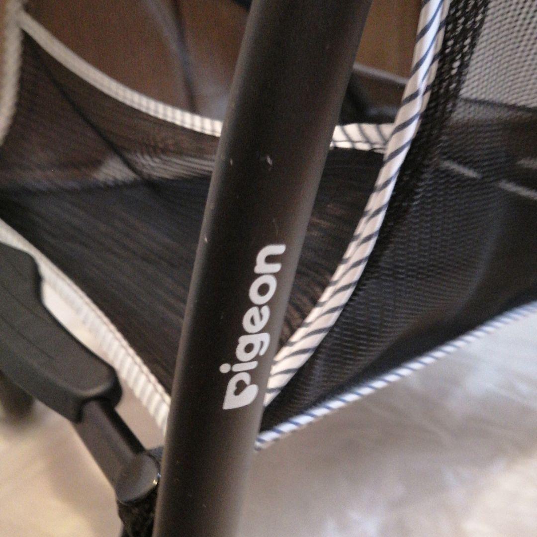 ♡ 美品 Pigeon ビングル B型ベビーカー インディゴ 軽量 コンパクト♡