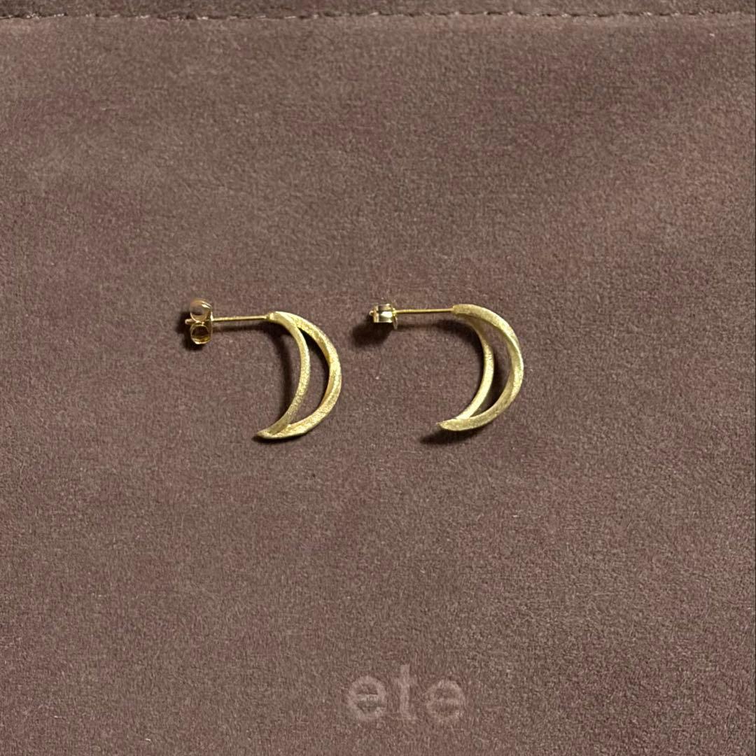 ete ダブルライン ピアス