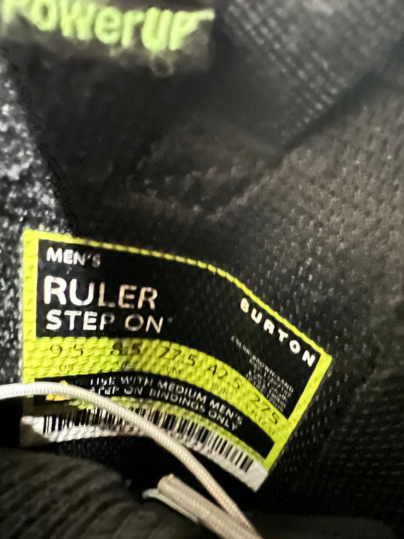 箱付き Burton Ruler Step On 27.5cm