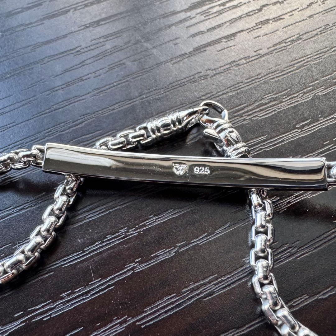 【未使用級】トムウッド/Venetian Tag Bracelet/7.7インチ