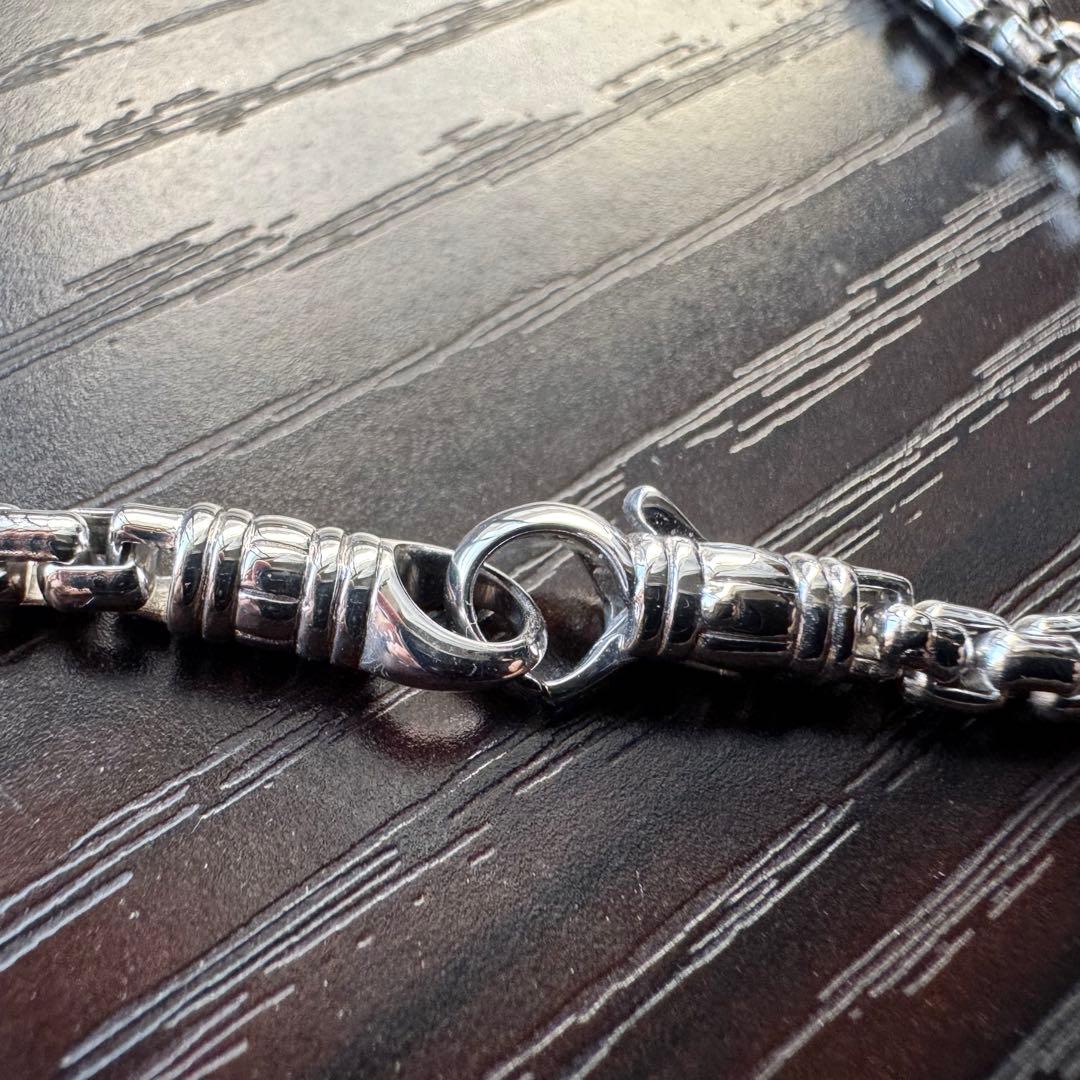 【未使用級】トムウッド/Venetian Tag Bracelet/7.7インチ