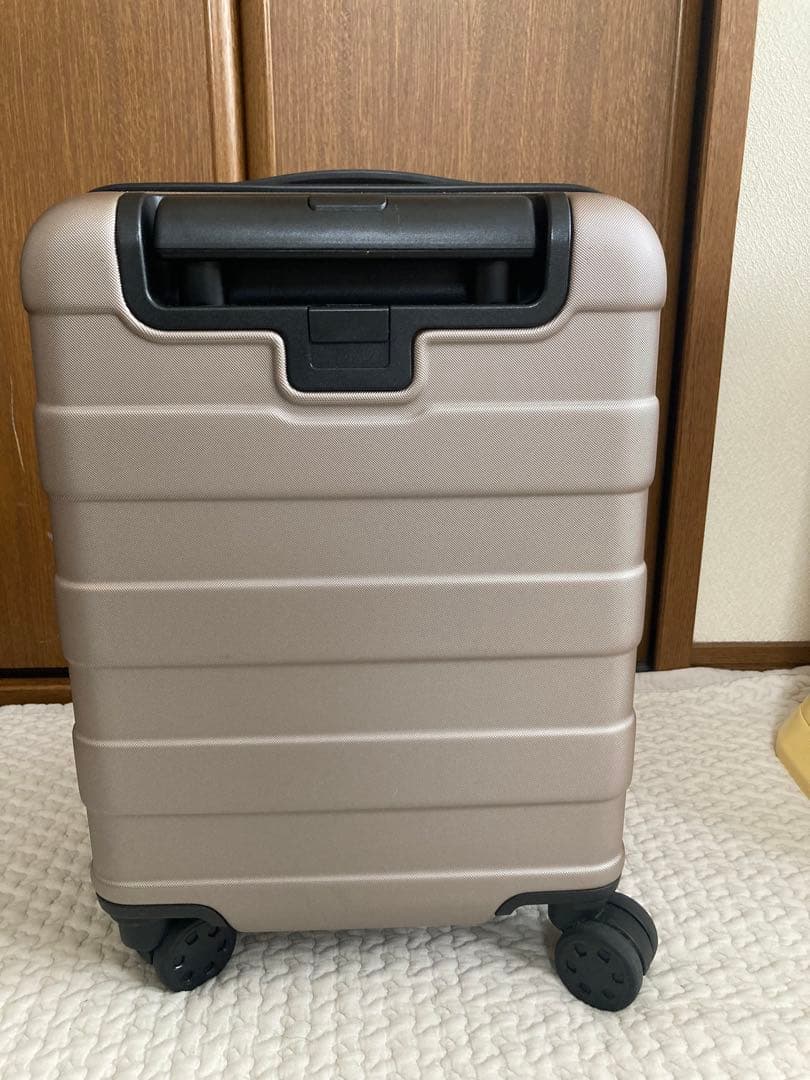 無印良品 スーツケース 19リットル ベージュ