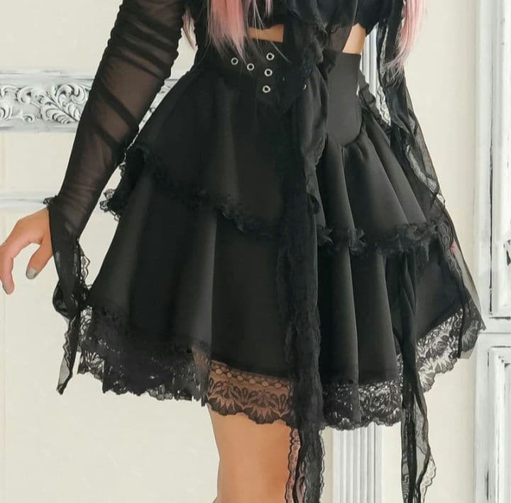 まろいちご diable baiser 夢展望 ブラックスカート LL