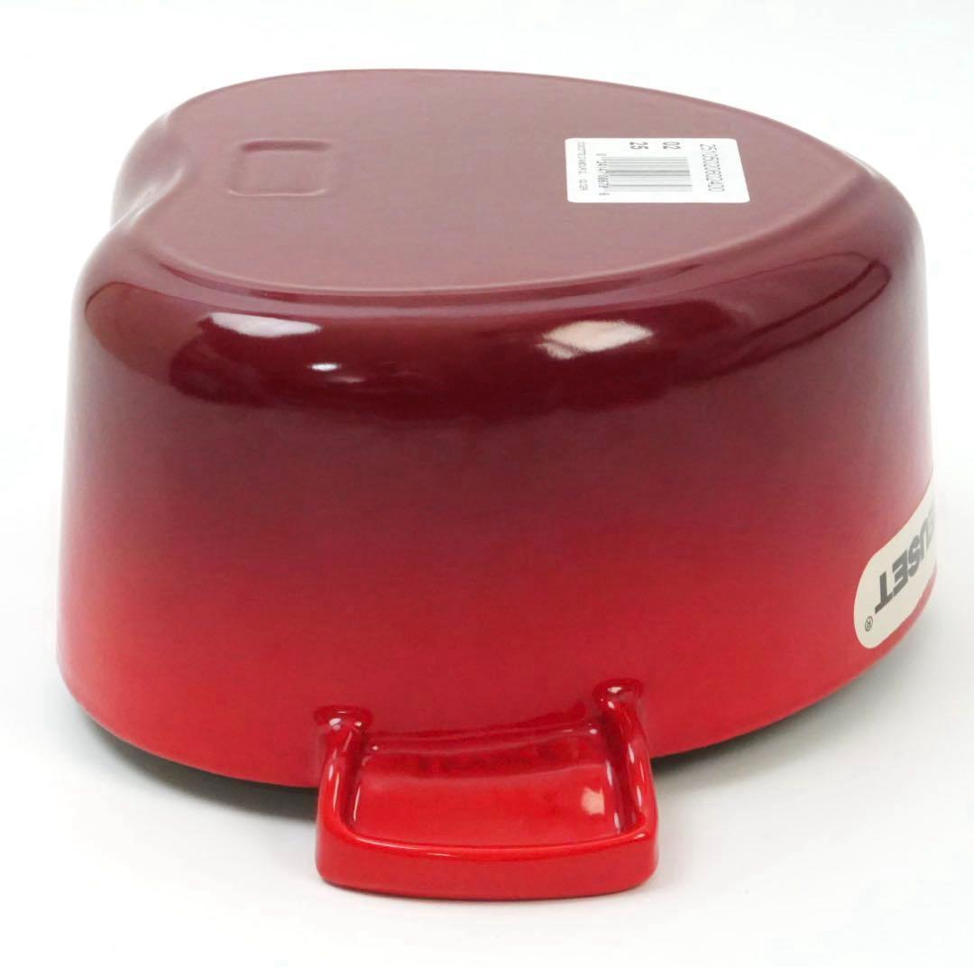 【未使用】LE CREUSET　ココット ダムール チェリーレッド　18cm