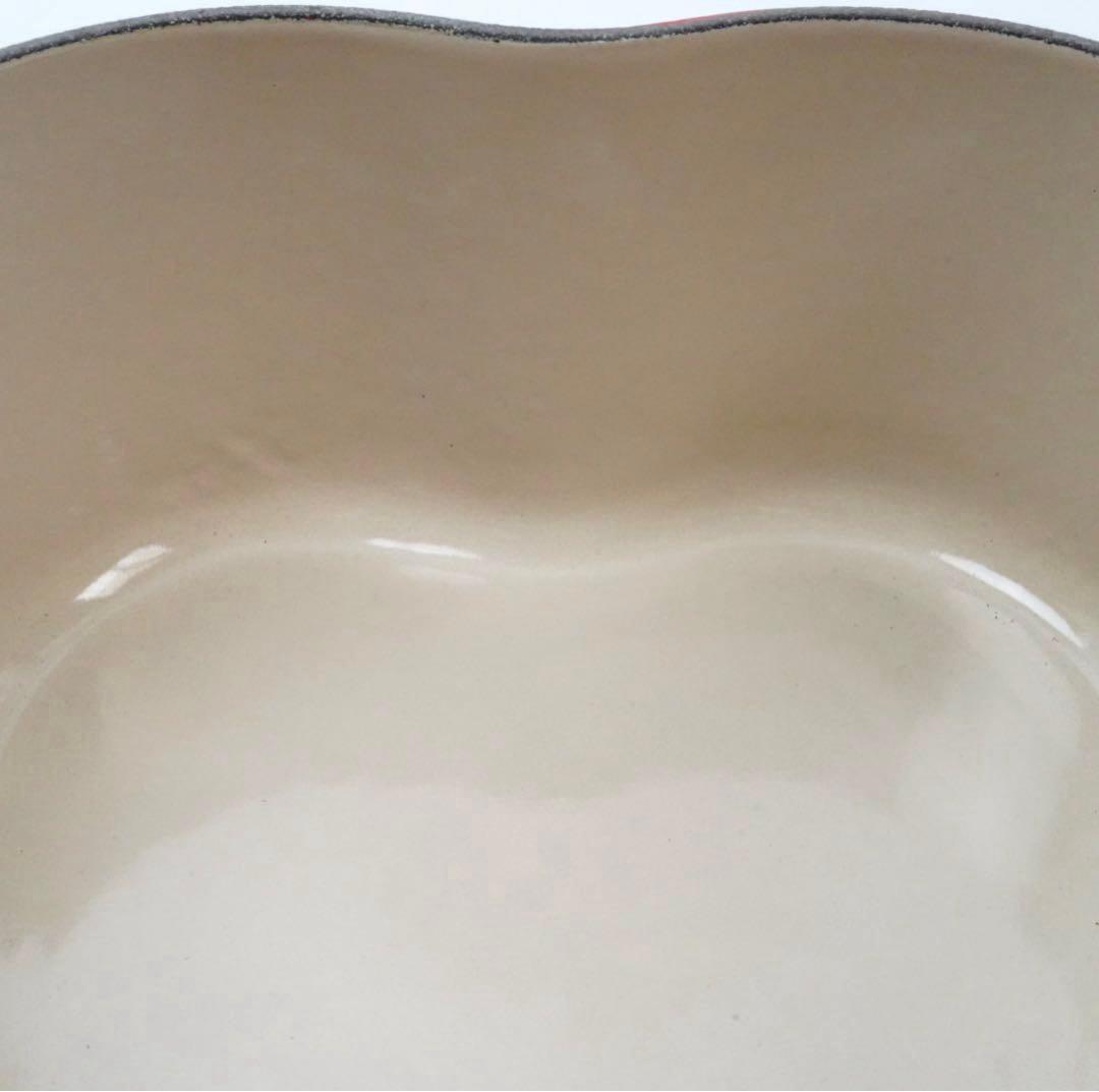 【未使用】LE CREUSET　ココット ダムール チェリーレッド　18cm
