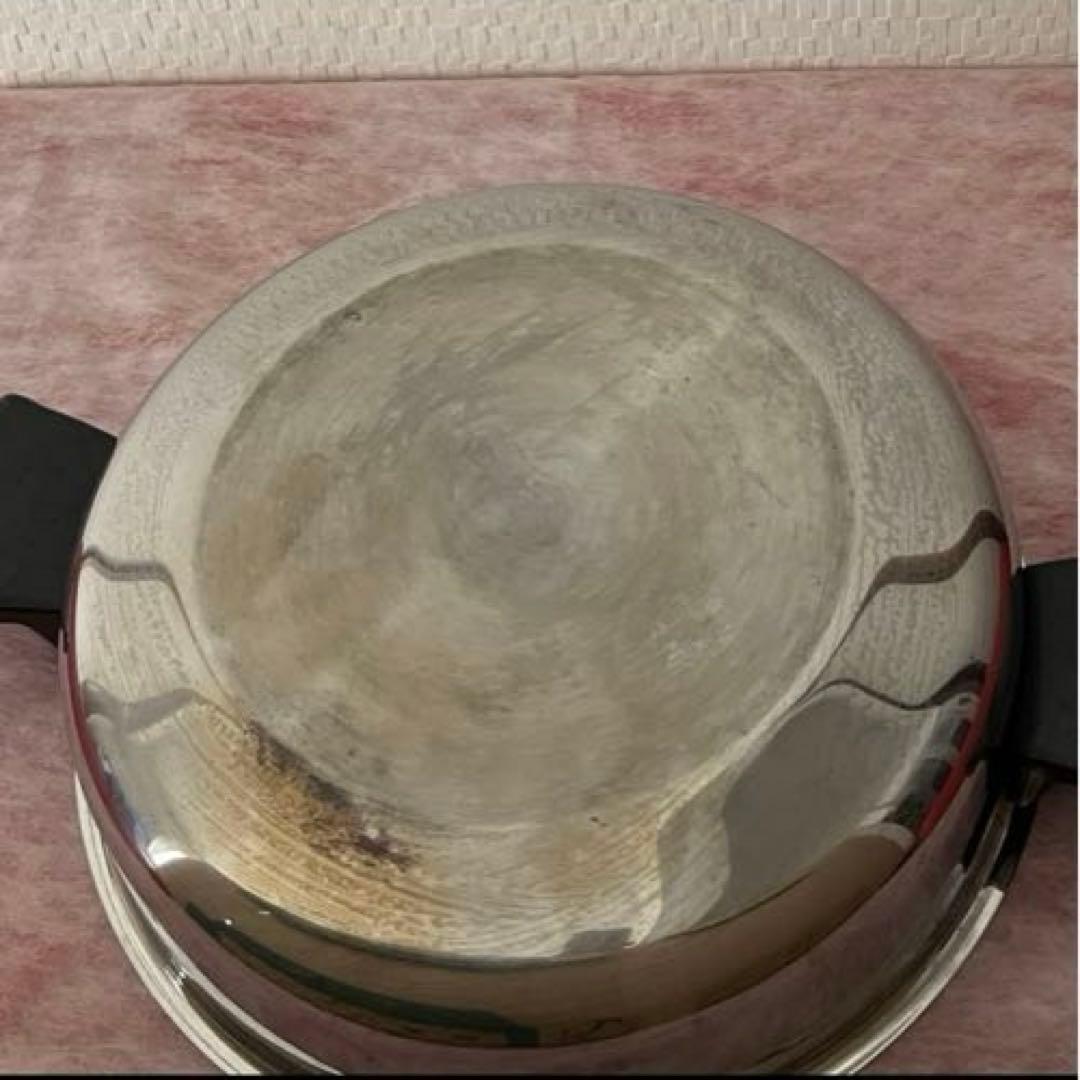 Amway クイーン・クックウェア　シチューパン 無水鍋 H対応　蒸し器