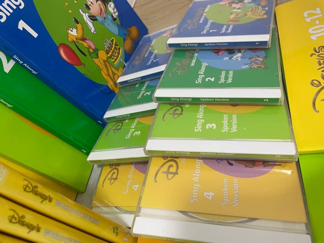 DWE ディズニー英語システム　シングアロングセット　新子役　718