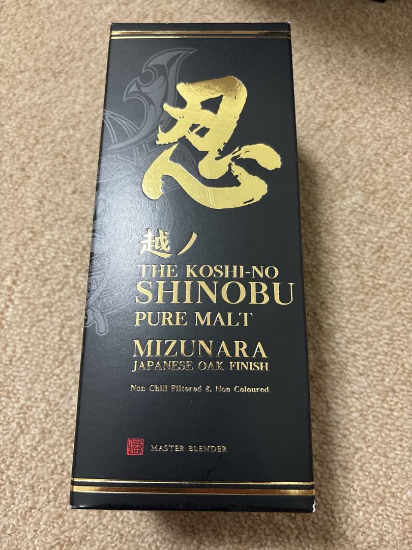 越ノ忍 ピュアモルトウイスキー ミズナラ