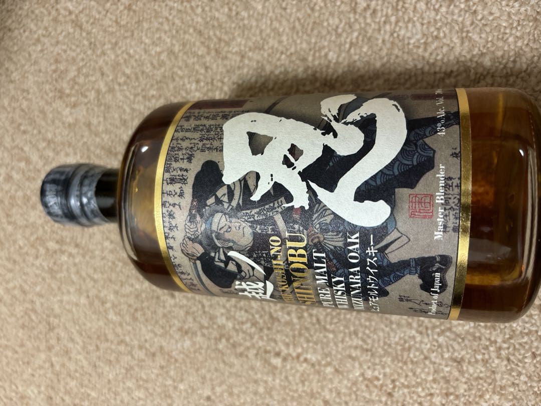 越ノ忍 ピュアモルトウイスキー ミズナラ