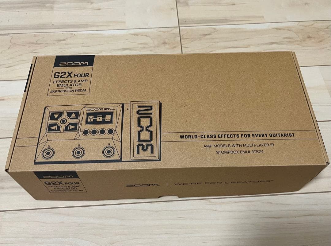ZOOM G2X FOUR ギターエフェクター