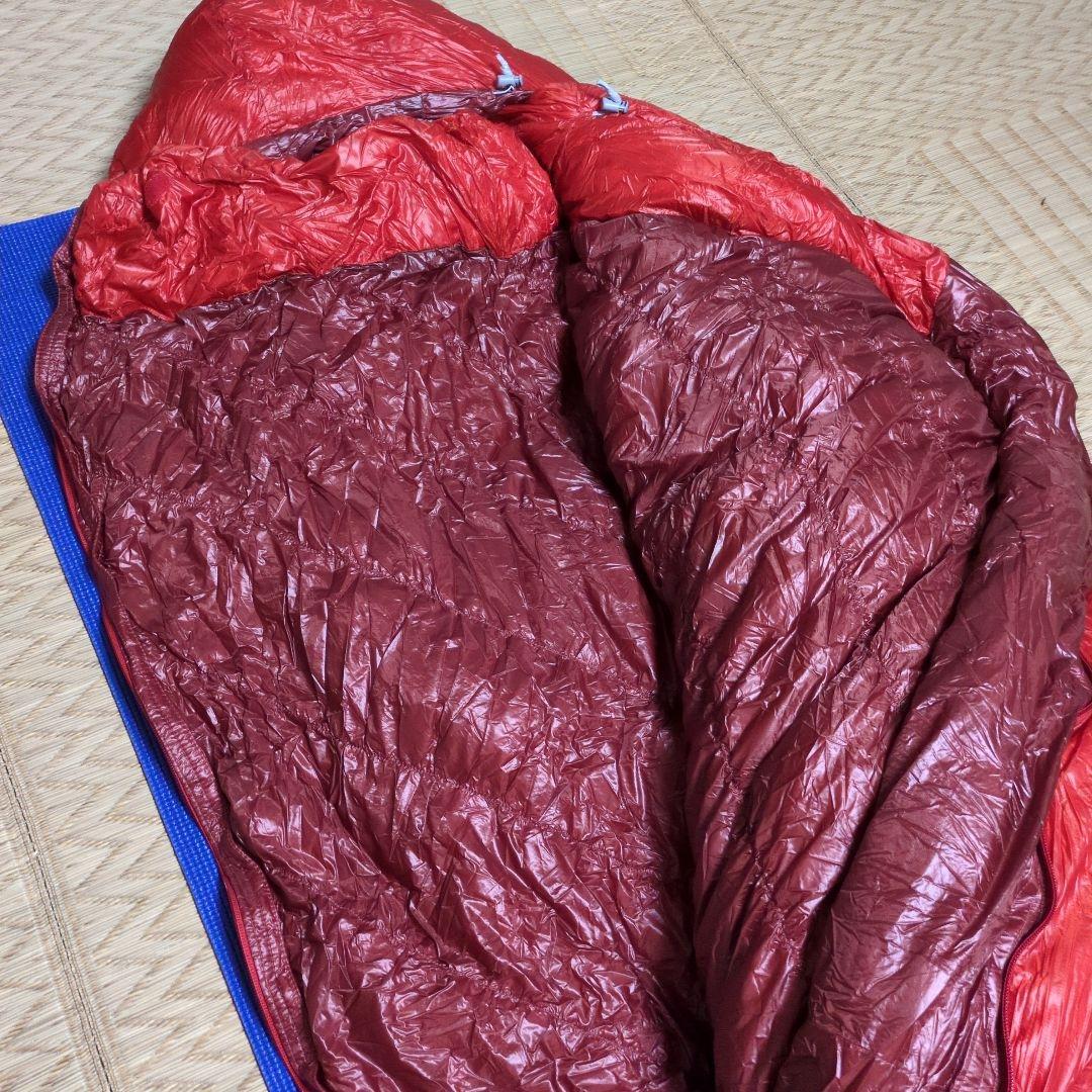 【美品】mont-bellシームレスダウンハガー800#0 モンベル寝袋シュラフ