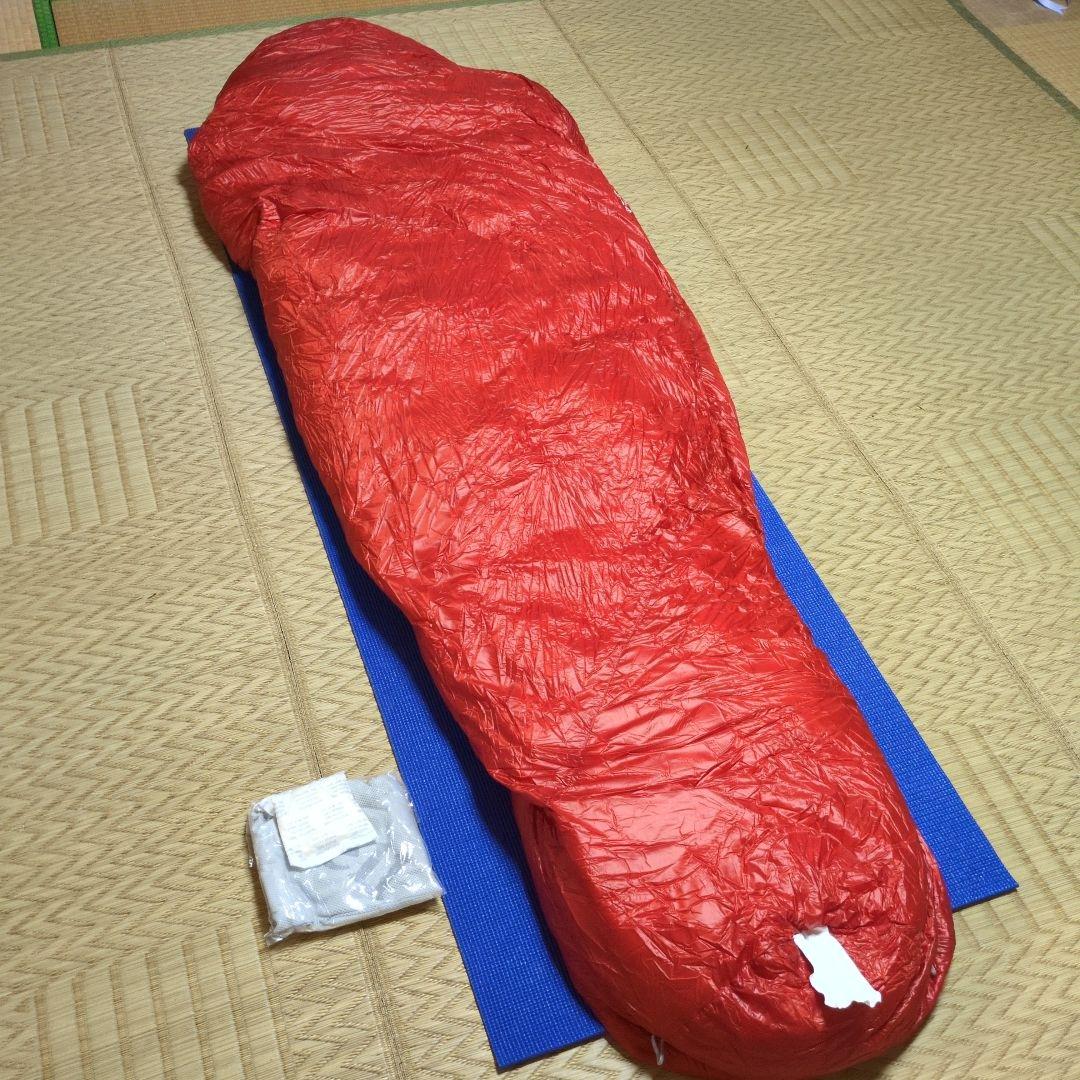 【美品】mont-bellシームレスダウンハガー800#0 モンベル寝袋シュラフ