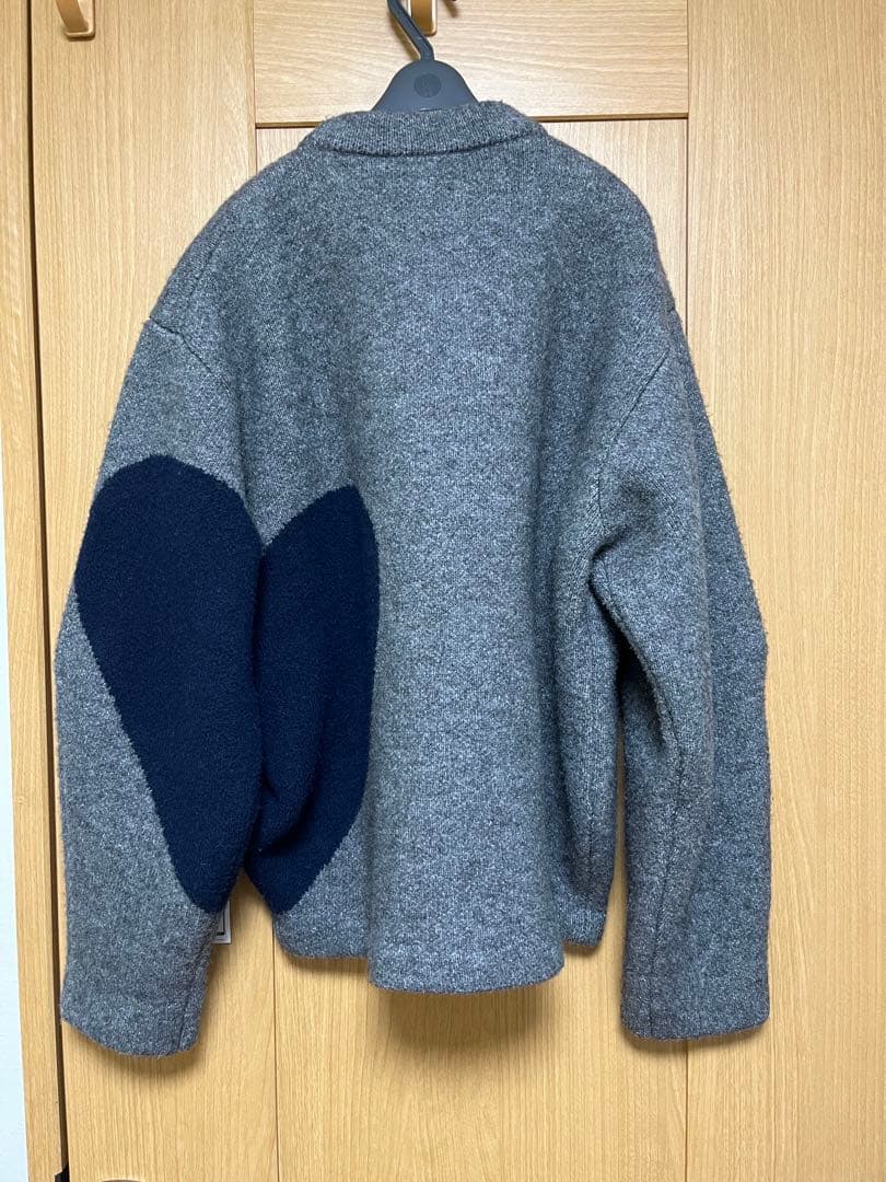 nknit ♡pattern KNIT ハートパターンニット