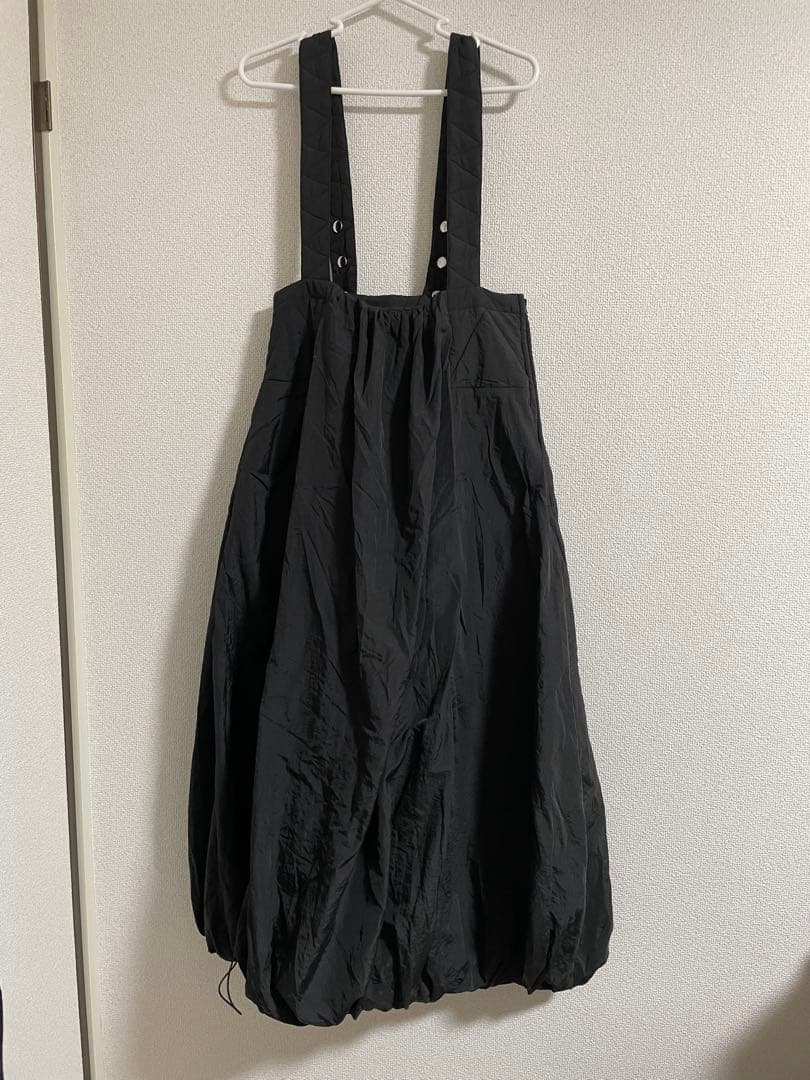 OMMOキルティングバルーンワンピース