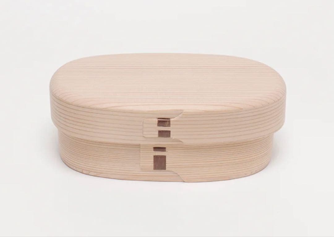 柴田慶信商店 大館曲げわっぱ 白木弁当箱 未使用品