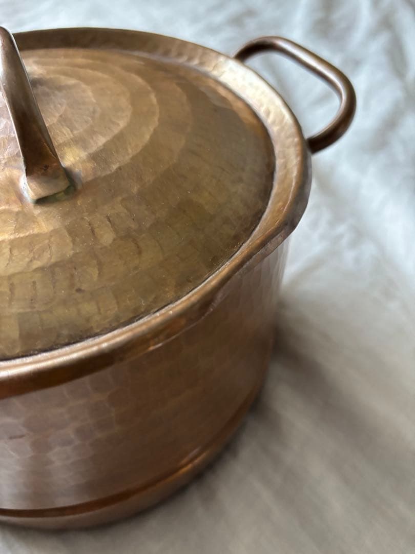 ババグーリ　銅　未使用品　蒸し鍋　傷あり　定価81,400円