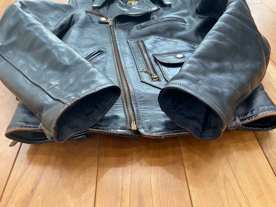 リアルマッコイズ ライダースジャケット buco J-24 38