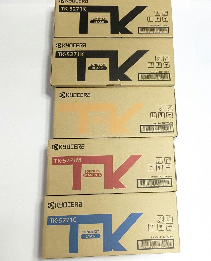Kyocera TK-5271 トナーカートリッジ5個セット
