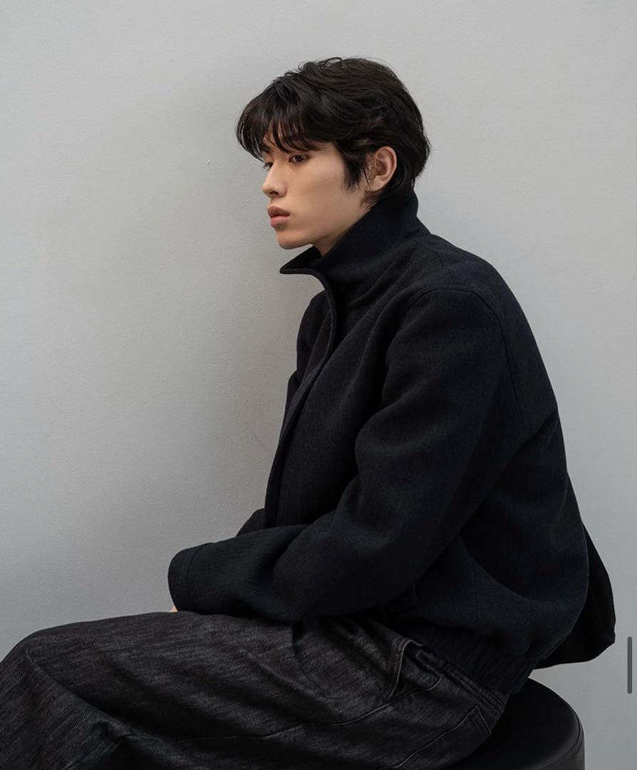 OHOTORO Mannish High Neck Blouson Mサイズ