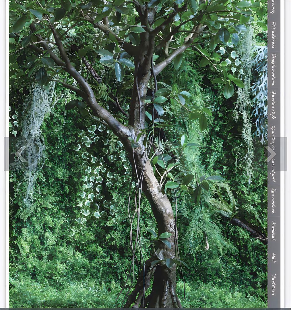 光触媒　人工観葉植物　フェイクグリーン　ブラックオリーブコアッド