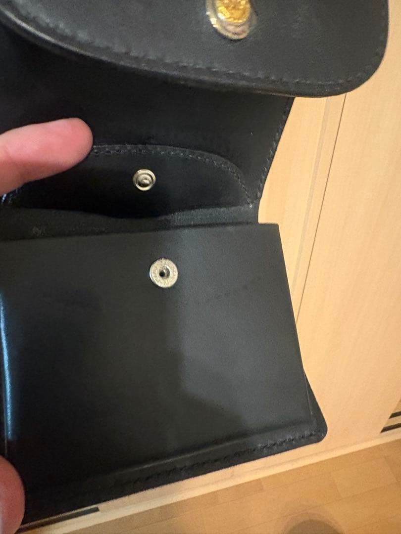 moto W5 フルグレインブライドルレザー × ロシアンカーフ BLACK