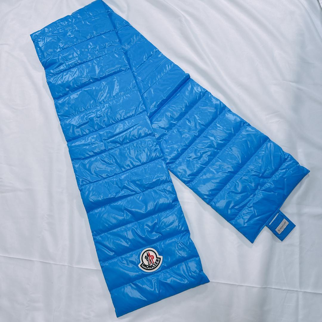 モンクレール SCIARPA 2020年 マフラー ナイロン ブルー