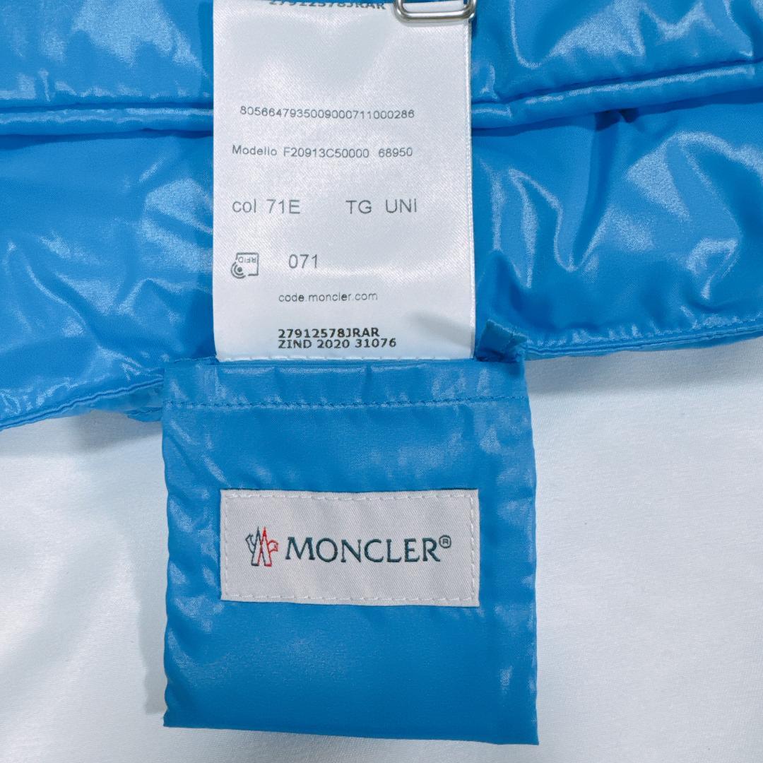 モンクレール SCIARPA 2020年 マフラー ナイロン ブルー