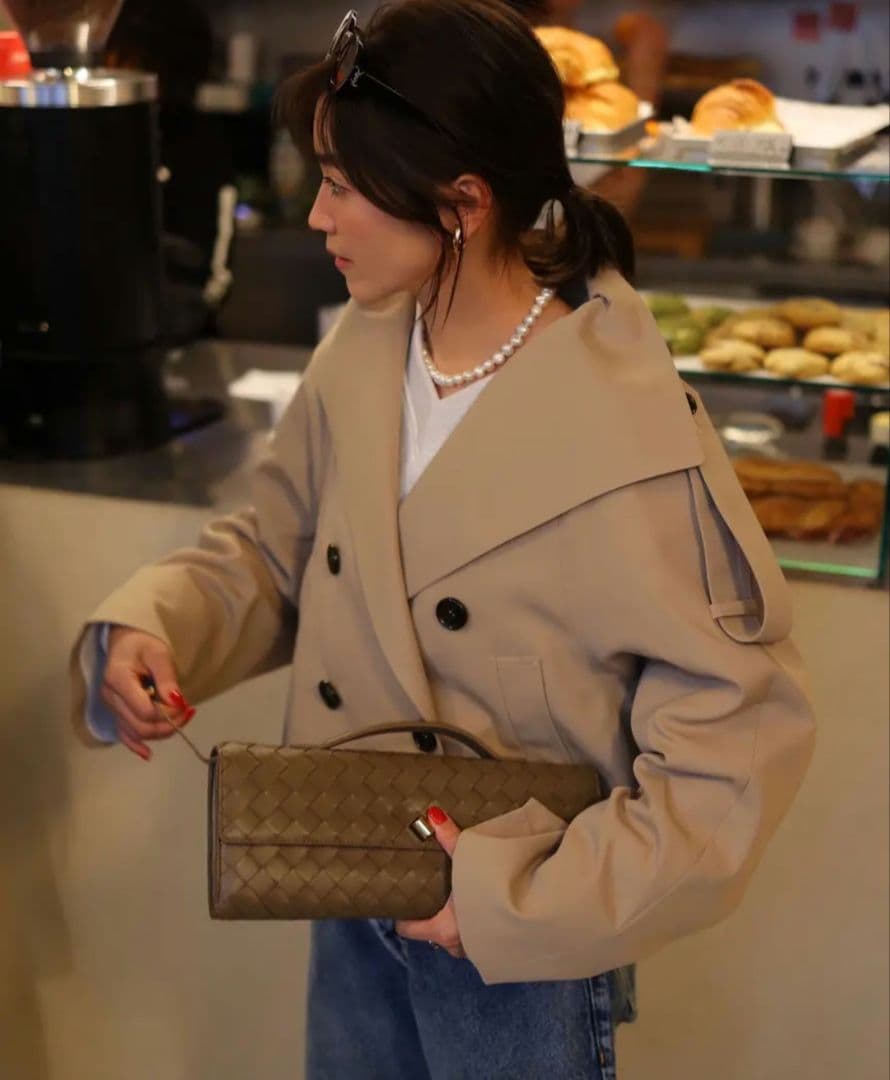 タグ付新品 gypsohila ジプソフィア Short Trench Coat