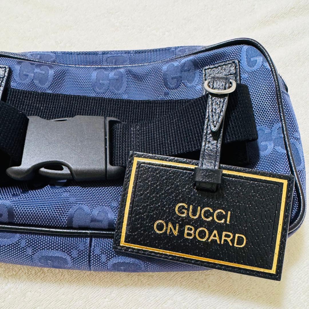 GLOW様★GUCCI グッチ　オフザグリッド　GGパターン ボディバッグ