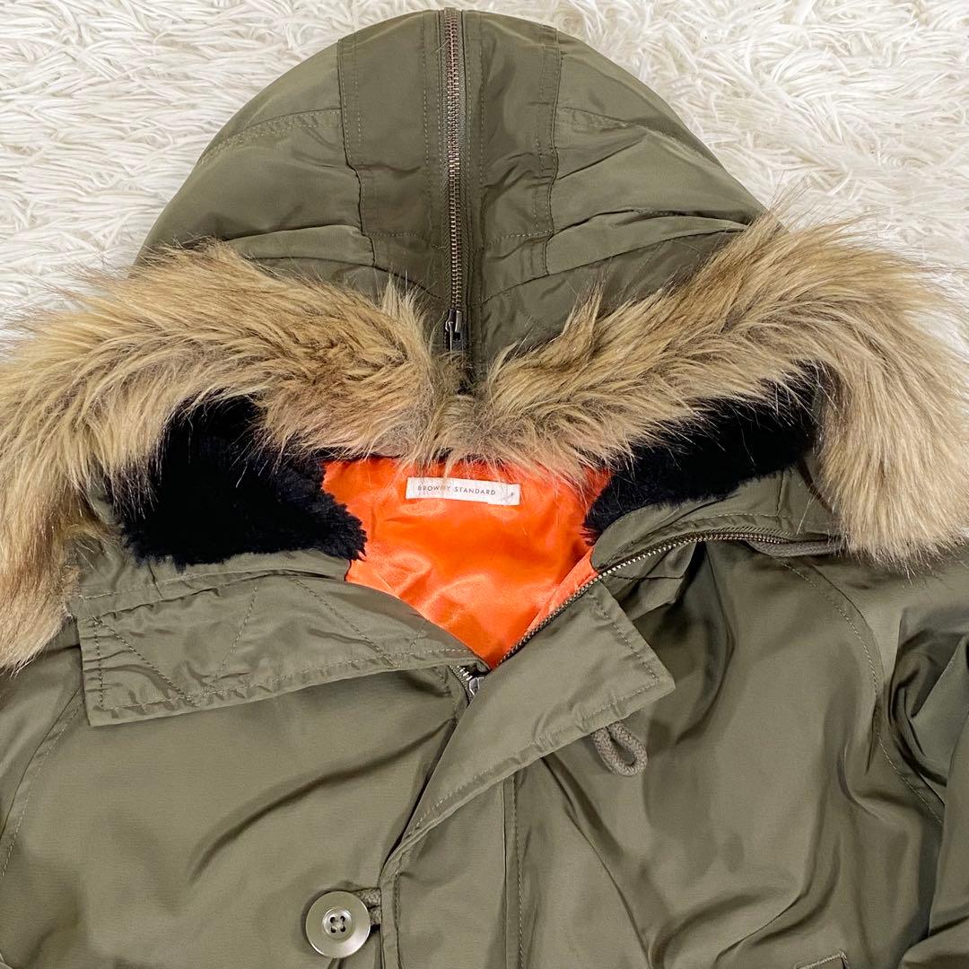 BROWNY STANDARD フライトジャケット N-2B Y2K カーキ