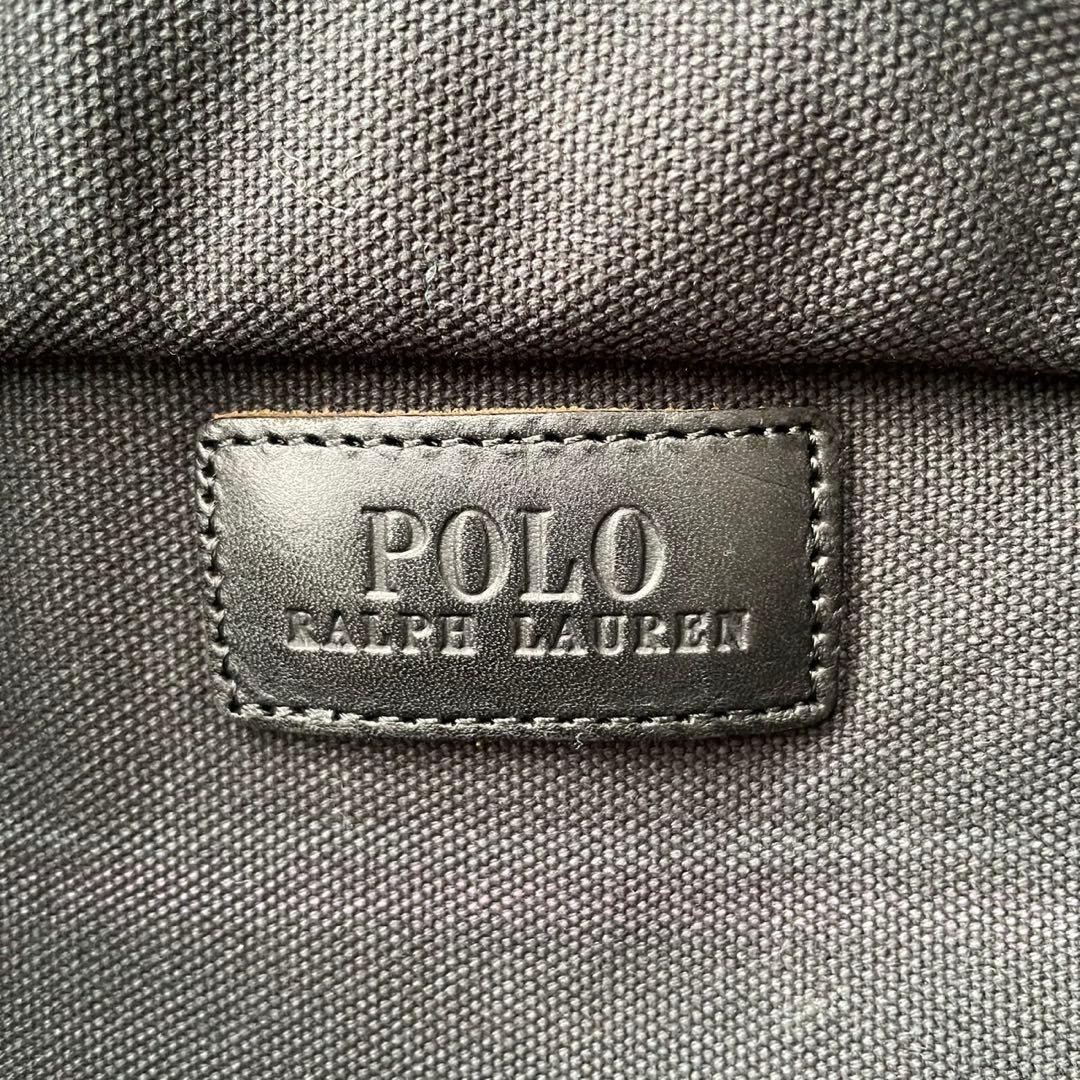 人気モデル✨ ラルフローレン キャンバス トートバッグ 刺繍ロゴ 入手困難