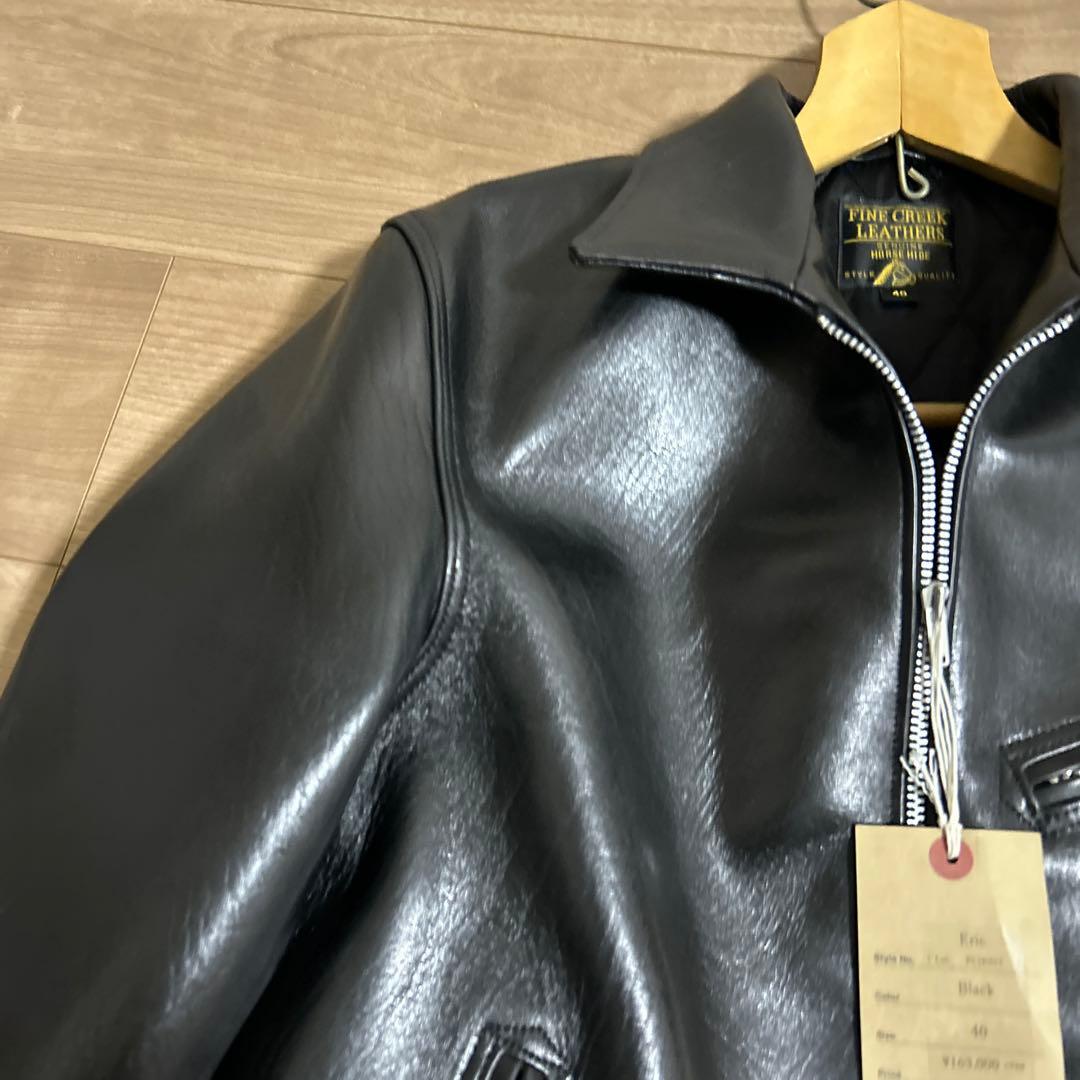ファインクリークレザーズ、Eric、カラーBLACK、 サイズ40、新品未使用