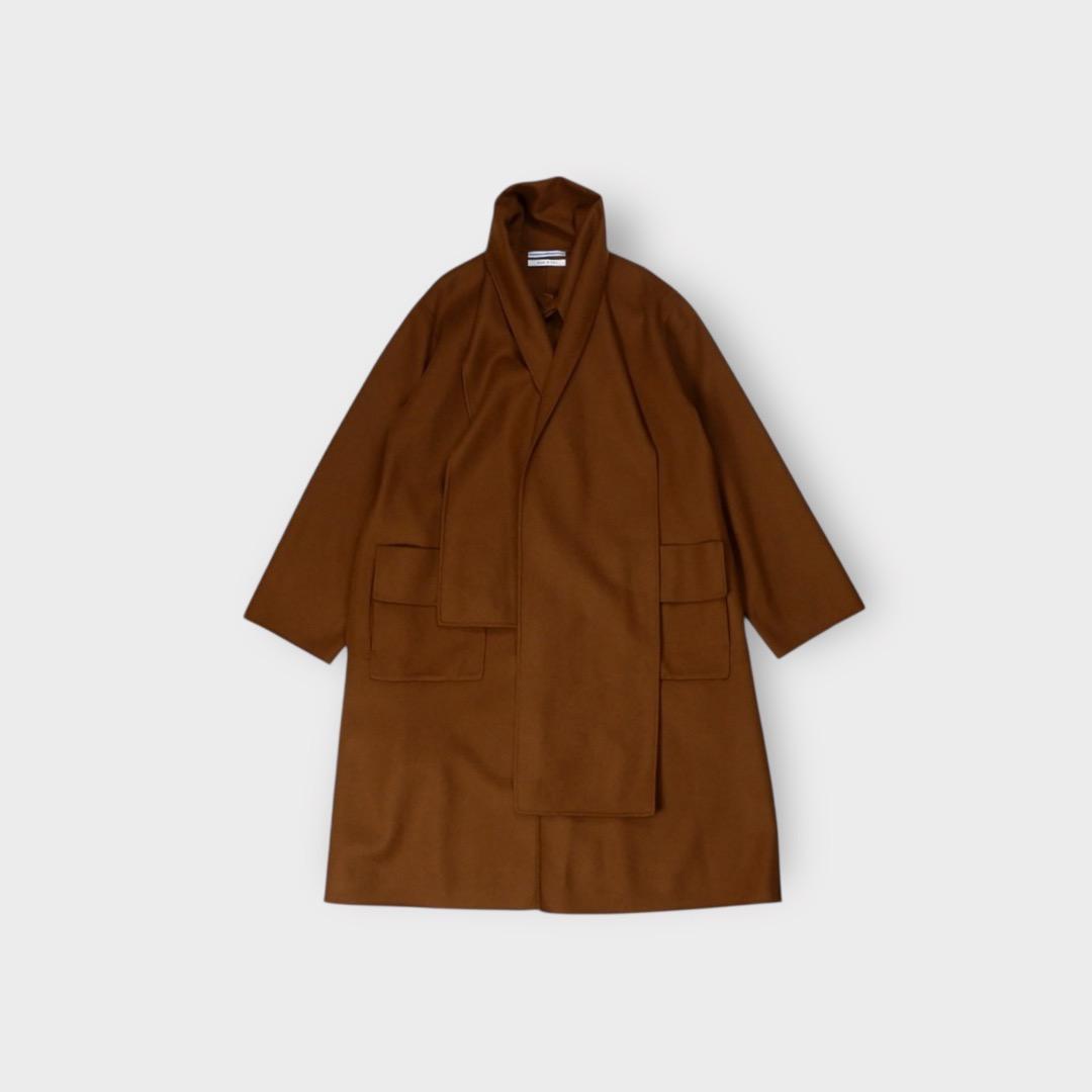 Cristaseya【OVERCOAT WITH SCARF】