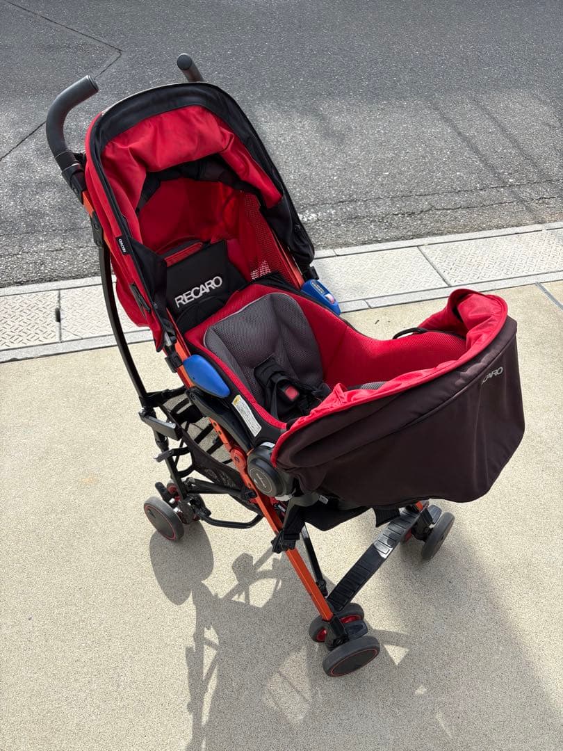 テ*イ様 格安スタート！【希少】RECAROベビーカー&チャイルドシート　i-w