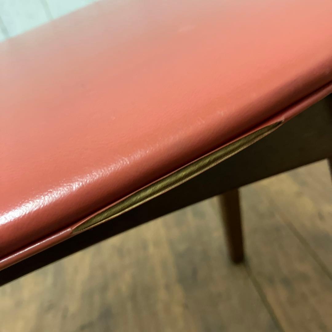 A-3 昭和レトロ 秋田木工株式会社 木製スツール 剣持勇 椅子 イス 古家具