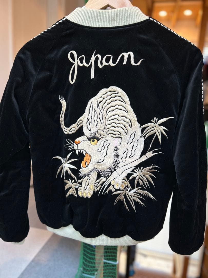 期間限定出品！テーラー東洋スカジャン　スーベニアジャケット別珍　虎　鷹　鷲
