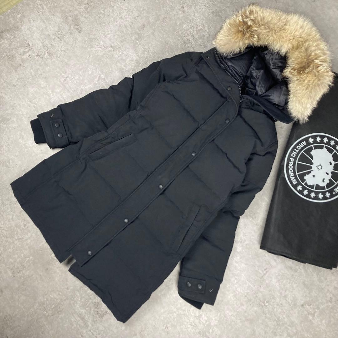 カナダグース　3802LB ブラックレーベル　M シェルバーン　コヨーテファー