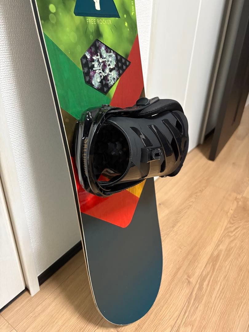 スノボ一式　板142cm、ビンディング、バック付きROMESDS等