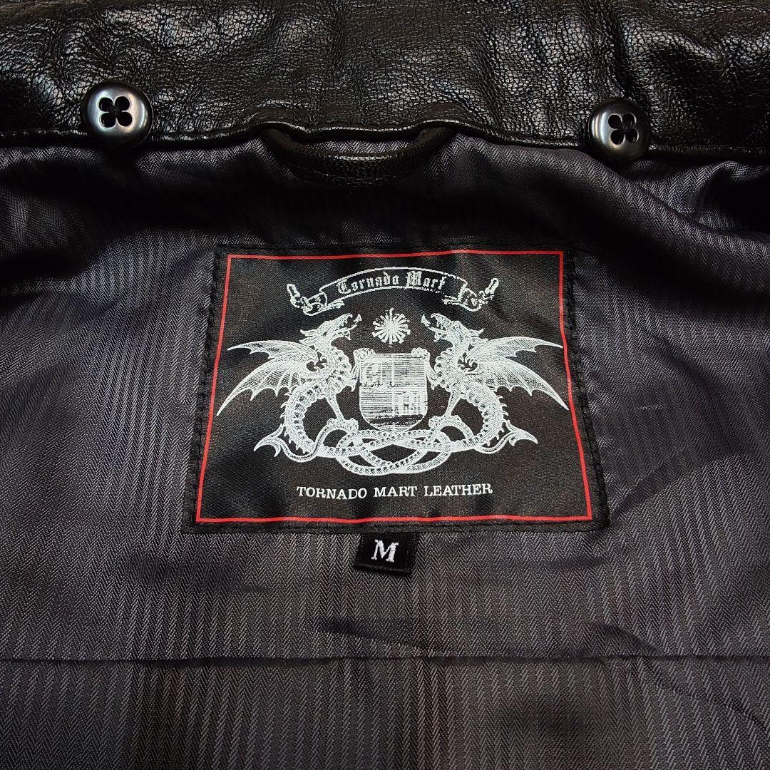 TORNADO MART トルネードマート 山羊革 シングル レザージャケット
