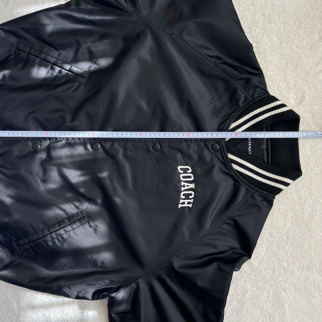 美品✨ COACH コーチ スカウト ジャケット シグネチャー スタジャン　黒