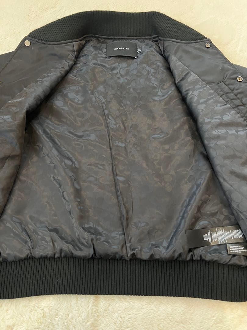 美品✨ COACH コーチ スカウト ジャケット シグネチャー スタジャン　黒