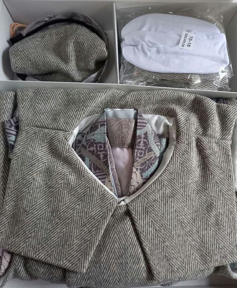 BABA様　ひよこ商店　七五三　3歳用被布セット　utatane　和装