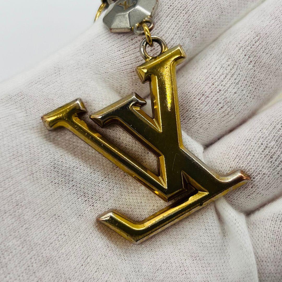 ルイヴィトン M65216 ポルトクレ LVファセット ゴールド メタル