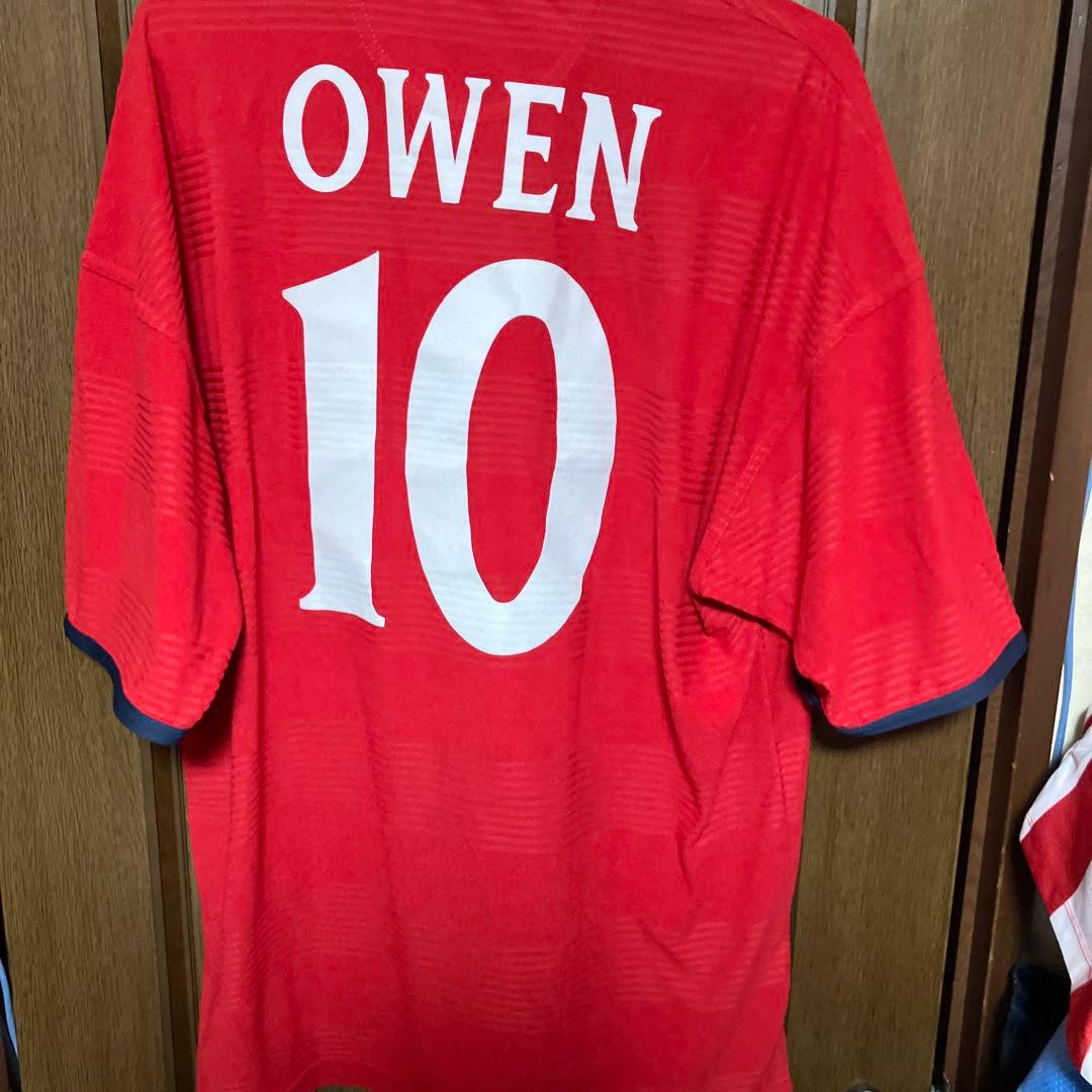 イングランド　1999年　オーウェン　タオル