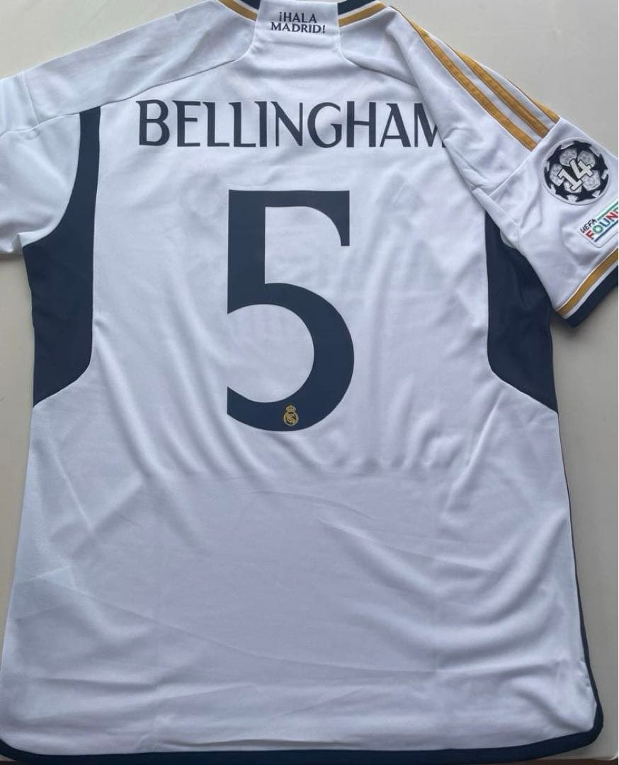 ベリンガム　ユニフォーム　レアル・マドリード