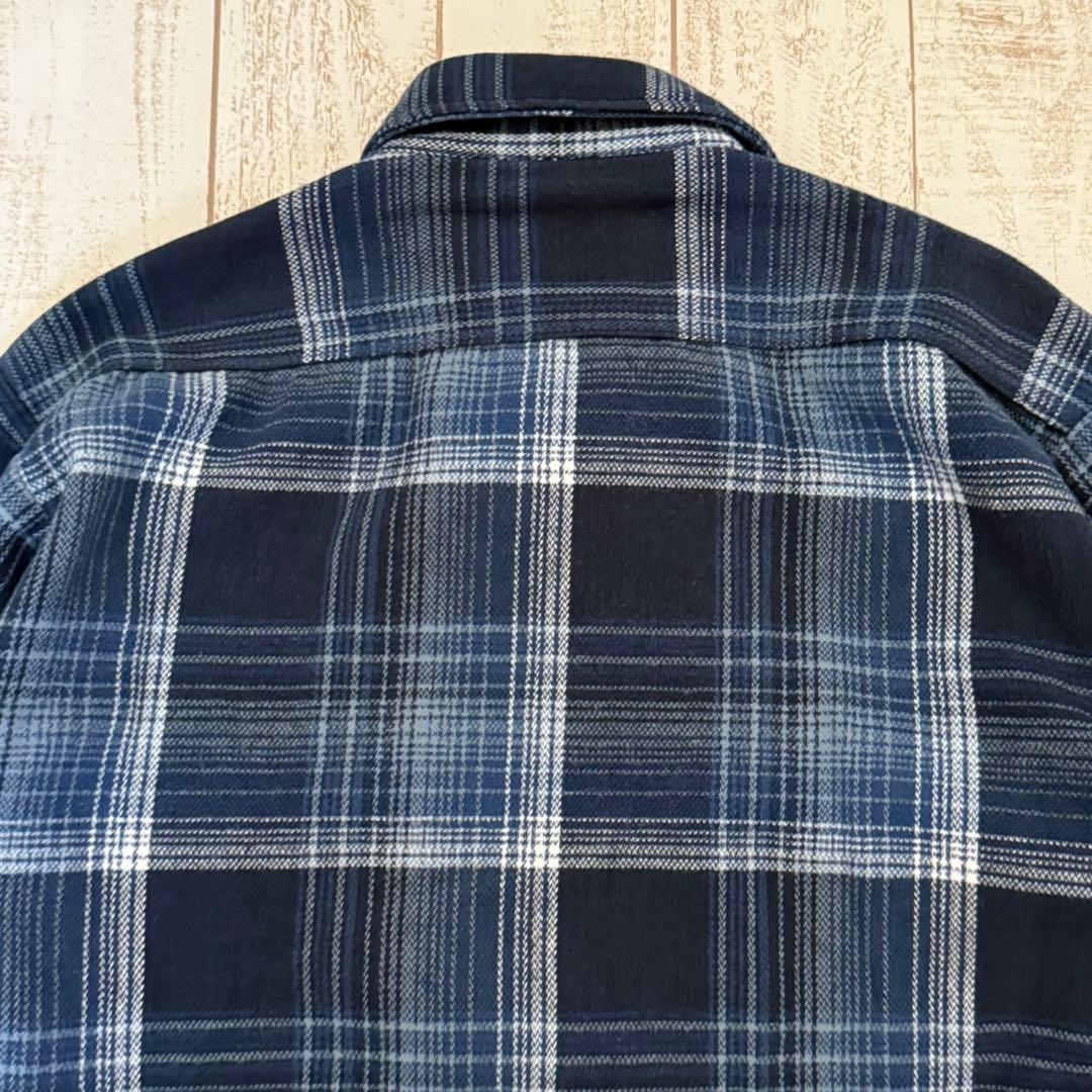 好配色！90'sUSA製【リーバイス】アラスカシャツ　ヘビネル　コットン