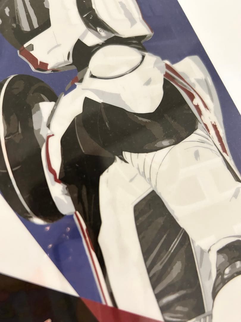 【レア】仮面ライダー下敷きコレクションプラス マッハ 下敷き