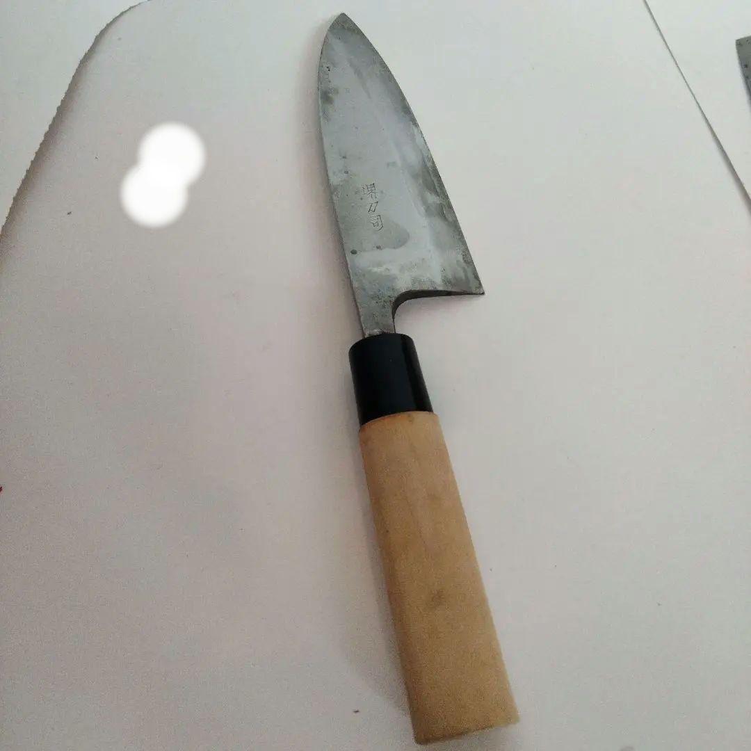 赤*が様 調理師専門学校包丁セット3本 3ヶ月のみ使用　研ぎ職人依頼研ぎ済み　堺